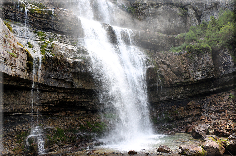 foto Cascate di mezzo in Vallesinella